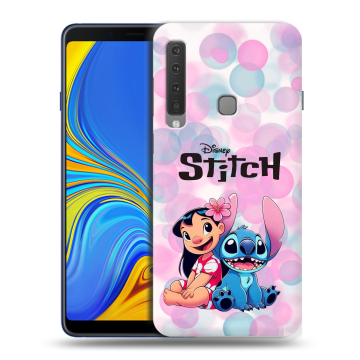 Пластиковый чехол на Samsung Galaxy A9 (2018) с принтом Лило и Стич Пластиковый чехол на Samsung Galaxy A9 (2018) с принтом Лило и Стич