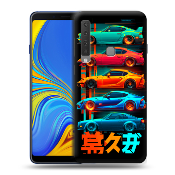Пластиковый чехол на Samsung Galaxy A9 (2018) с принтом машины тачки Пластиковый чехол на Samsung Galaxy A9 (2018) с принтом машины тачки