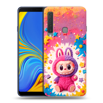 Пластиковый чехол на Samsung Galaxy A9 (2018) с принтом Labubu Лабубу Пластиковый чехол на Samsung Galaxy A9 (2018) с принтом Labubu Лабубу
