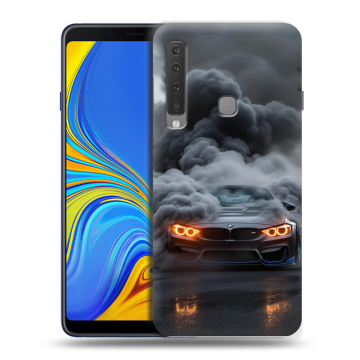 Пластиковый чехол на Samsung Galaxy A9 (2018) с принтом BMW БМВ Пластиковый чехол на Samsung Galaxy A9 (2018) с принтом BMW БМВ