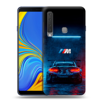 Пластиковый чехол на Samsung Galaxy A9 (2018) с принтом BMW БМВ Пластиковый чехол на Samsung Galaxy A9 (2018) с принтом BMW БМВ