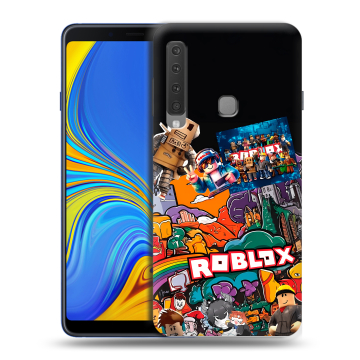 Пластиковый чехол на Samsung Galaxy A9 (2018) с принтом Roblox Роблокс Пластиковый чехол на Samsung Galaxy A9 (2018) с принтом Roblox Роблокс