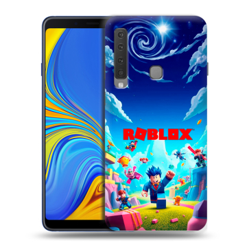 Пластиковый чехол на Samsung Galaxy A9 (2018) с принтом Roblox Роблокс Пластиковый чехол на Samsung Galaxy A9 (2018) с принтом Roblox Роблокс