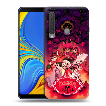 Пластиковый чехол на Samsung Galaxy A9 (2018) с принтом Hazbin Hotel Отель Хазбин Пластиковый чехол на Samsung Galaxy A9 (2018) с принтом Hazbin Hotel Отель Хазбин