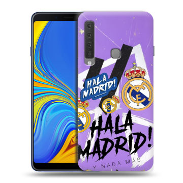 Пластиковый чехол на Samsung Galaxy A9 (2018) с принтом Real Madrid Реал Мадрид Пластиковый чехол на Samsung Galaxy A9 (2018) с принтом Real Madrid Реал Мадрид
