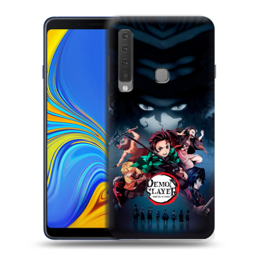 Пластиковый чехол на Samsung Galaxy A9 (2018) с принтом Demon Slayer Клинок рассекающий демонов Пластиковый чехол на Samsung Galaxy A9 (2018) с принтом Demon Slayer Клинок рассекающий демонов