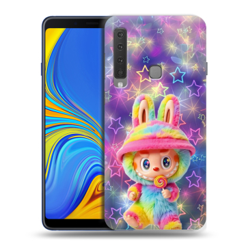 Пластиковый чехол на Samsung Galaxy A9 (2018) с принтом Labubu Лабубу Пластиковый чехол на Samsung Galaxy A9 (2018) с принтом Labubu Лабубу