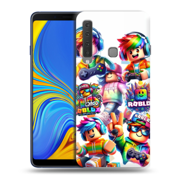 Пластиковый чехол на Samsung Galaxy A9 (2018) с принтом Roblox Роблокс Пластиковый чехол на Samsung Galaxy A9 (2018) с принтом Roblox Роблокс