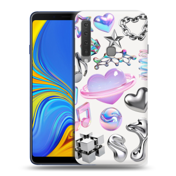 Пластиковый чехол на Samsung Galaxy A9 (2018) с принтом Y2K Пластиковый чехол на Samsung Galaxy A9 (2018) с принтом Y2K