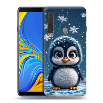 Пластиковый чехол на Samsung Galaxy A9 (2018) с принтом Новый год Пластиковый чехол на Samsung Galaxy A9 (2018) с принтом Новый год