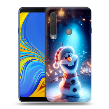 Пластиковый чехол на Samsung Galaxy A9 (2018) с принтом Новый год Пластиковый чехол на Samsung Galaxy A9 (2018) с принтом Новый год