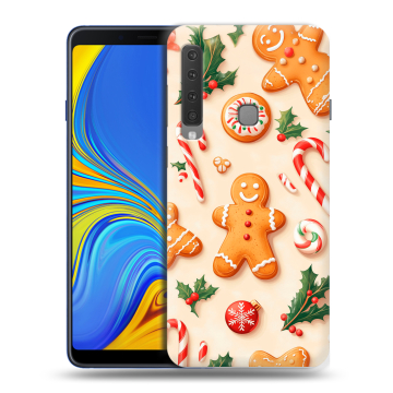 Пластиковый чехол на Samsung Galaxy A9 (2018) с принтом Новый год Пластиковый чехол на Samsung Galaxy A9 (2018) с принтом Новый год