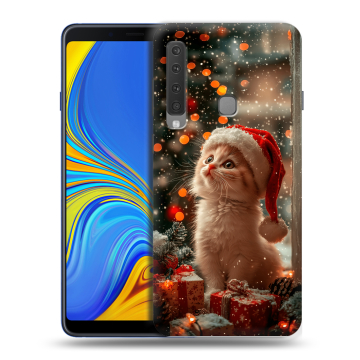 Пластиковый чехол на Samsung Galaxy A9 (2018) с принтом Новый год Пластиковый чехол на Samsung Galaxy A9 (2018) с принтом Новый год