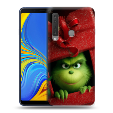 Пластиковый чехол на Samsung Galaxy A9 (2018) с принтом Новый год Пластиковый чехол на Samsung Galaxy A9 (2018) с принтом Новый год