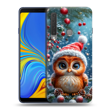 Пластиковый чехол на Samsung Galaxy A9 (2018) с принтом Новый год Пластиковый чехол на Samsung Galaxy A9 (2018) с принтом Новый год