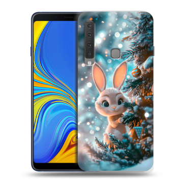 Пластиковый чехол на Samsung Galaxy A9 (2018) с принтом Новый год Пластиковый чехол на Samsung Galaxy A9 (2018) с принтом Новый год