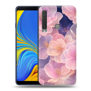 Пластиковый чехол на Samsung Galaxy A9 (2018) с принтом женский Пластиковый чехол на Samsung Galaxy A9 (2018) с принтом женский