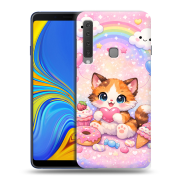 Пластиковый чехол на Samsung Galaxy A9 (2018) с принтом для девочек Пластиковый чехол на Samsung Galaxy A9 (2018) с принтом для девочек