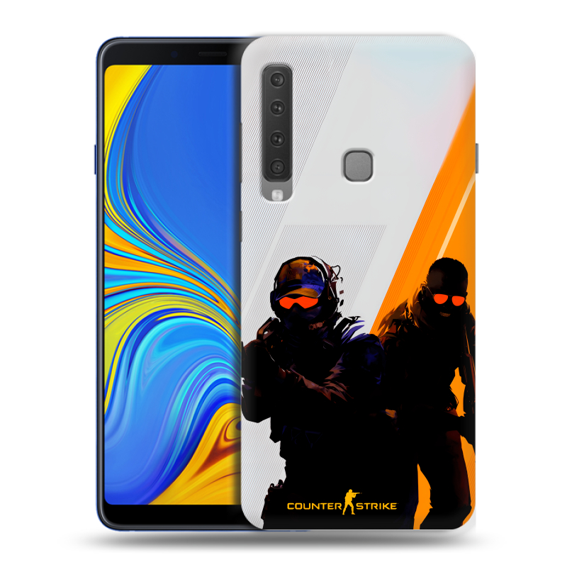 Пластиковый чехол на Samsung Galaxy A9 (2018) с принтом Контер страйк Counter strike Пластиковый чехол на Samsung Galaxy A9 (2018) с принтом Контер страйк Counter strike