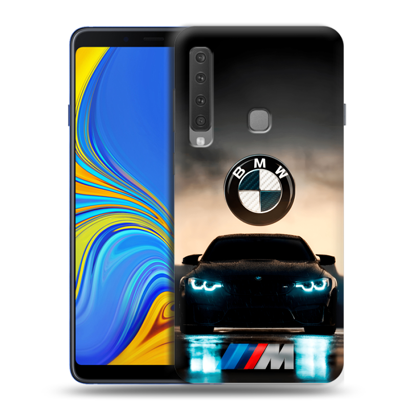 Пластиковый чехол на Samsung Galaxy A9 (2018) с принтом БМВ BMW Пластиковый чехол на Samsung Galaxy A9 (2018) с принтом БМВ BMW