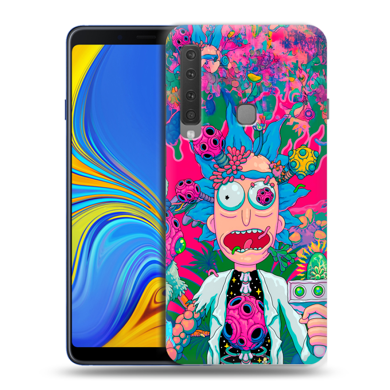 Пластиковый чехол на Samsung Galaxy A9 (2018) с принтом Рик и Морти Rick Morty Пластиковый чехол на Samsung Galaxy A9 (2018) с принтом Рик и Морти Rick Morty