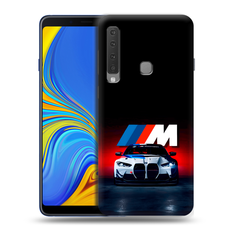 Пластиковый чехол на Samsung Galaxy A9 (2018) с принтом БМВ BMW Пластиковый чехол на Samsung Galaxy A9 (2018) с принтом БМВ BMW