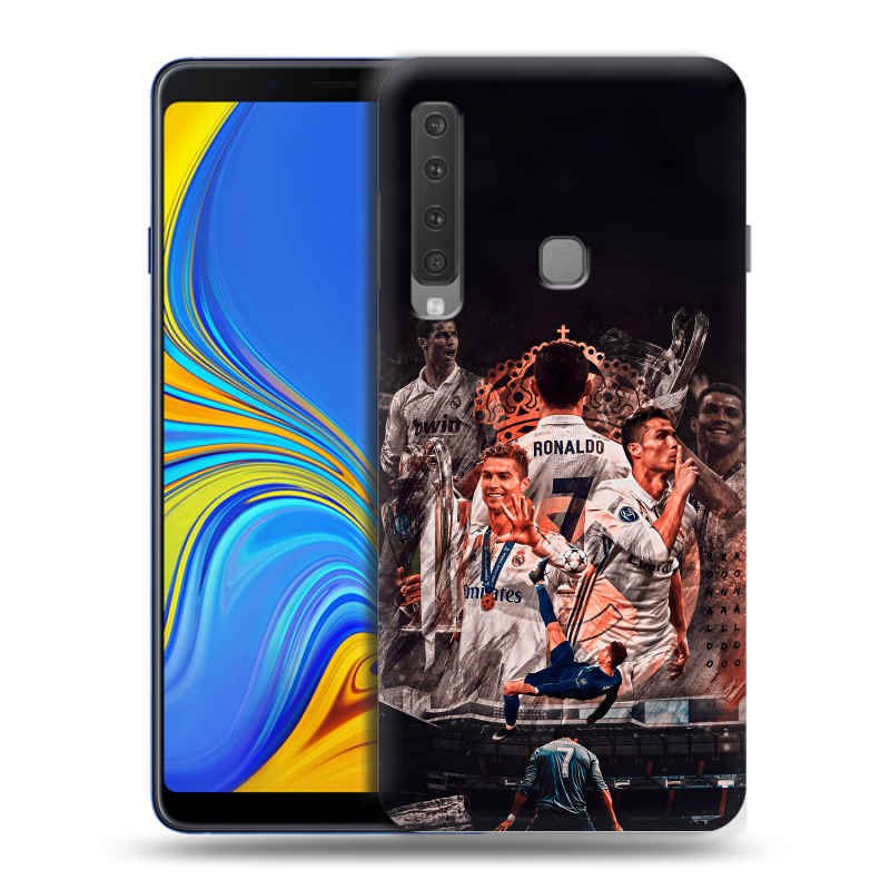 Пластиковый чехол на Samsung Galaxy A9 (2018) с принтом Реал Роналдо Real Ronaldo Пластиковый чехол на Samsung Galaxy A9 (2018) с принтом Реал Роналдо Real Ronaldo