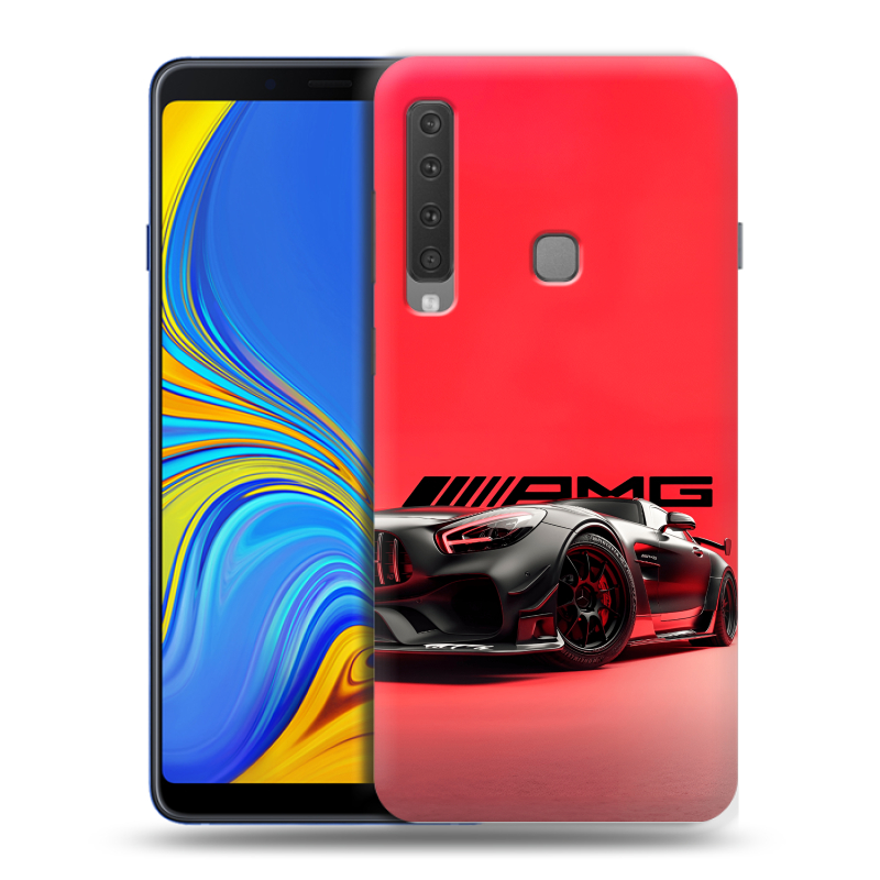Пластиковый чехол на Samsung Galaxy A9 (2018) с принтом Мерседес Mercedes AMG Пластиковый чехол на Samsung Galaxy A9 (2018) с принтом Мерседес Mercedes AMG