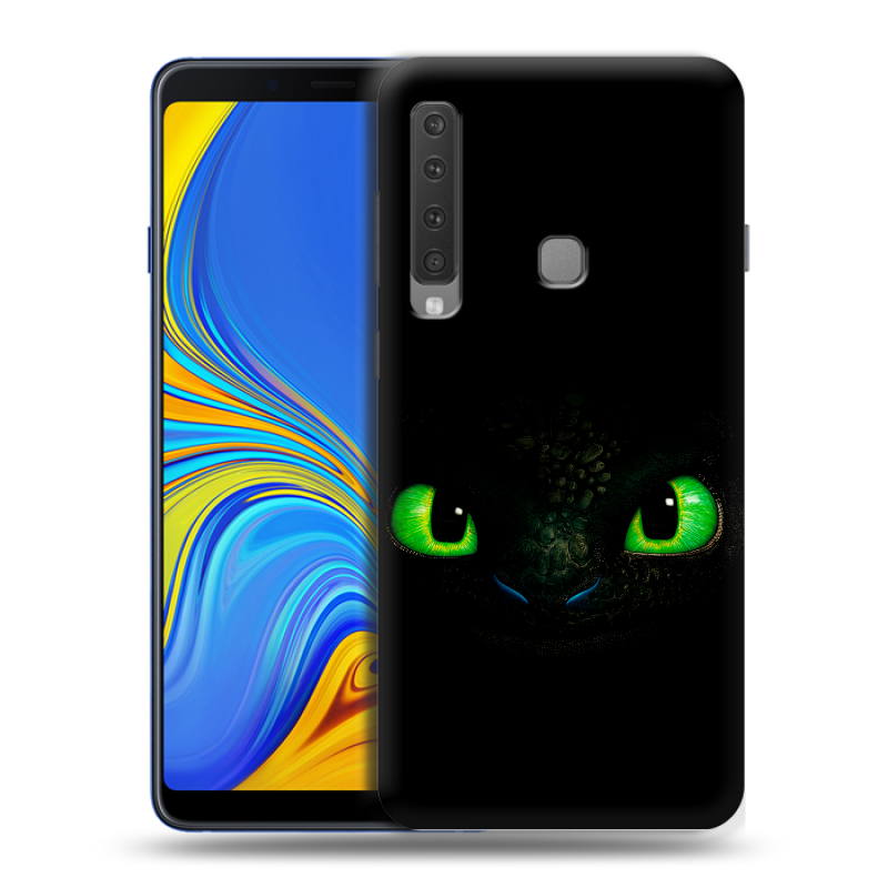 Пластиковый чехол на Samsung Galaxy A9 (2018) с принтом Как приручить дракона Пластиковый чехол на Samsung Galaxy A9 (2018) с принтом Как приручить дракона