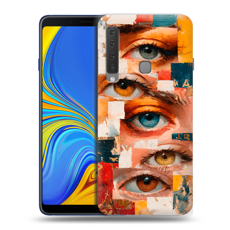 Пластиковый чехол на Samsung Galaxy A9 (2018) с принтом Модный принт Пластиковый чехол на Samsung Galaxy A9 (2018) с принтом Модный принт