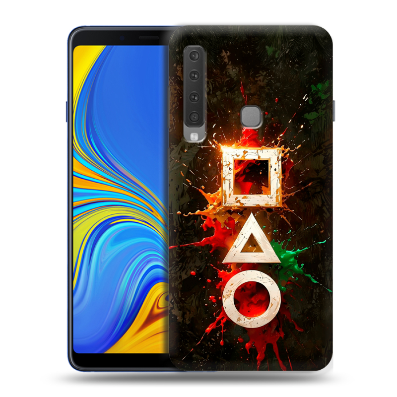 Пластиковый чехол на Samsung Galaxy A9 (2018) с принтом Squid Game Игра кальмара Пластиковый чехол на Samsung Galaxy A9 (2018) с принтом Squid Game Игра кальмара