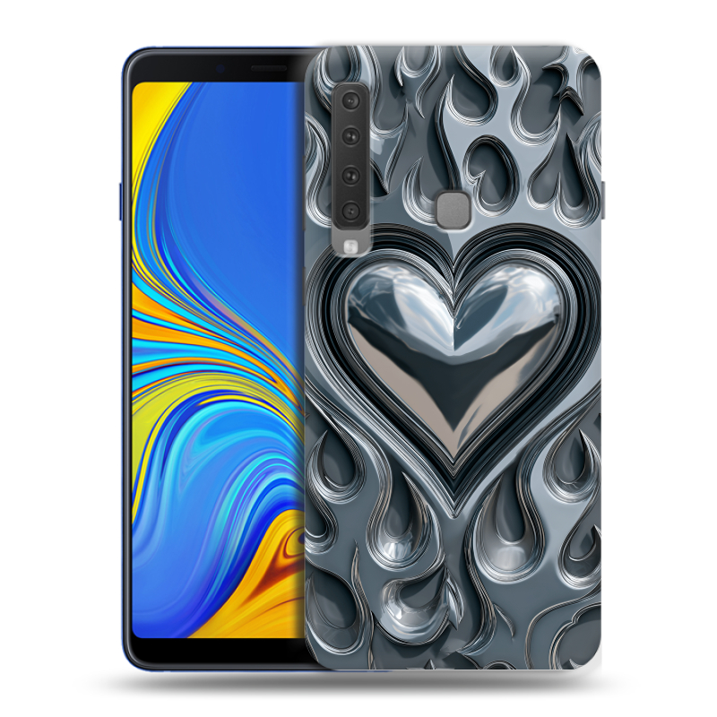 Пластиковый чехол на Samsung Galaxy A9 (2018) с принтом Y2K Пластиковый чехол на Samsung Galaxy A9 (2018) с принтом Y2K