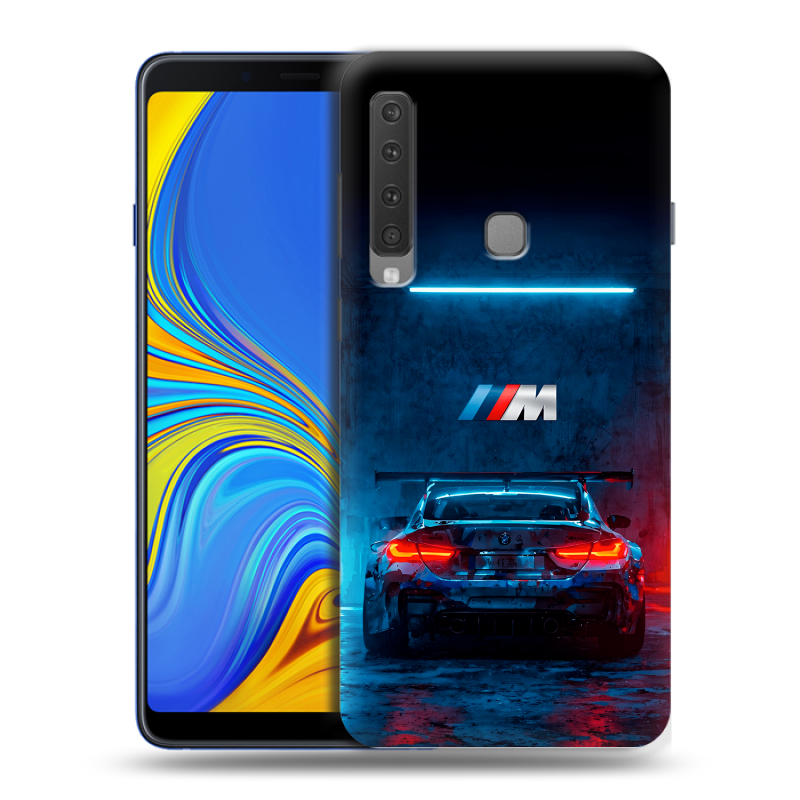 Пластиковый чехол на Samsung Galaxy A9 (2018) с принтом BMW БМВ Пластиковый чехол на Samsung Galaxy A9 (2018) с принтом BMW БМВ