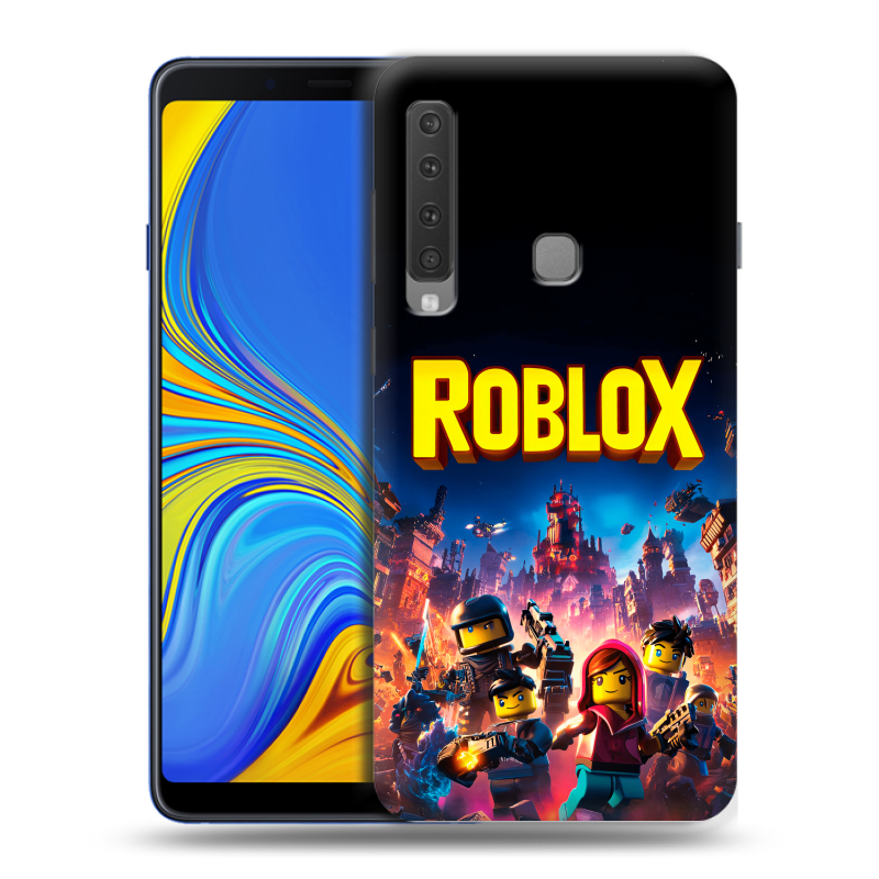 Пластиковый чехол на Samsung Galaxy A9 (2018) с принтом Roblox Роблокс Пластиковый чехол на Samsung Galaxy A9 (2018) с принтом Roblox Роблокс