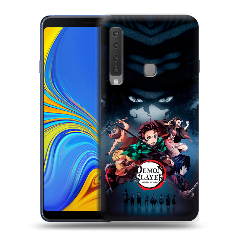 Пластиковый чехол на Samsung Galaxy A9 (2018) с принтом Demon Slayer Клинок рассекающий демонов Пластиковый чехол на Samsung Galaxy A9 (2018) с принтом Demon Slayer Клинок рассекающий демонов