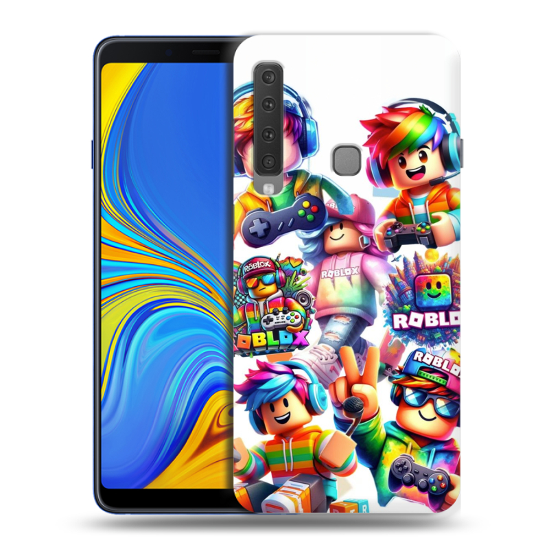 Пластиковый чехол на Samsung Galaxy A9 (2018) с принтом Roblox Роблокс Пластиковый чехол на Samsung Galaxy A9 (2018) с принтом Roblox Роблокс