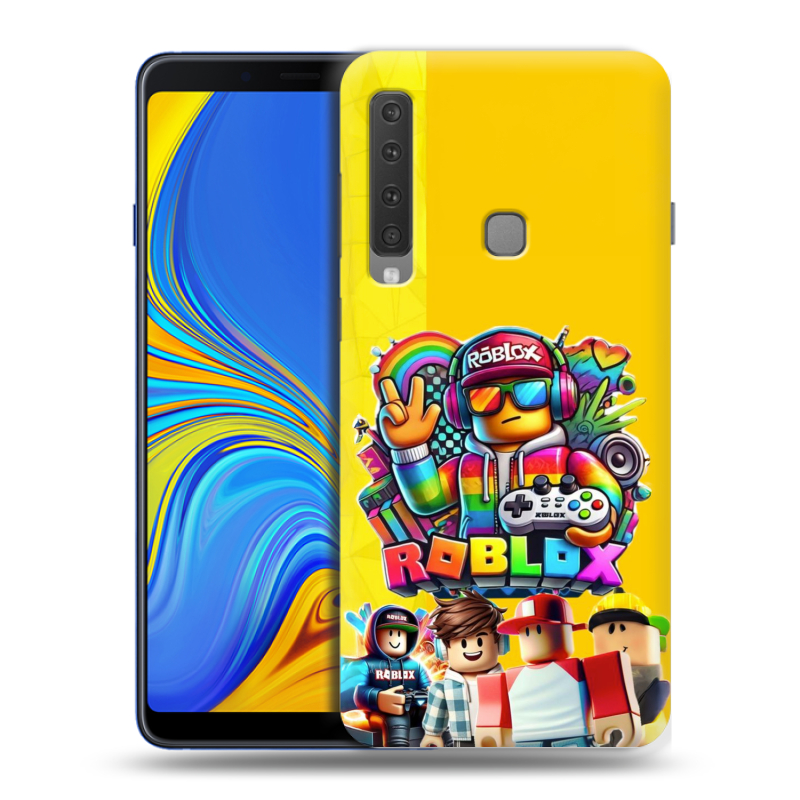 Пластиковый чехол на Samsung Galaxy A9 (2018) с принтом Roblox Роблокс Пластиковый чехол на Samsung Galaxy A9 (2018) с принтом Roblox Роблокс
