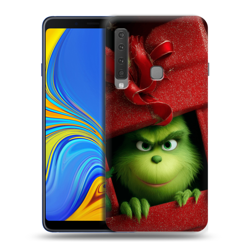 Пластиковый чехол на Samsung Galaxy A9 (2018) с принтом Новый год Пластиковый чехол на Samsung Galaxy A9 (2018) с принтом Новый год