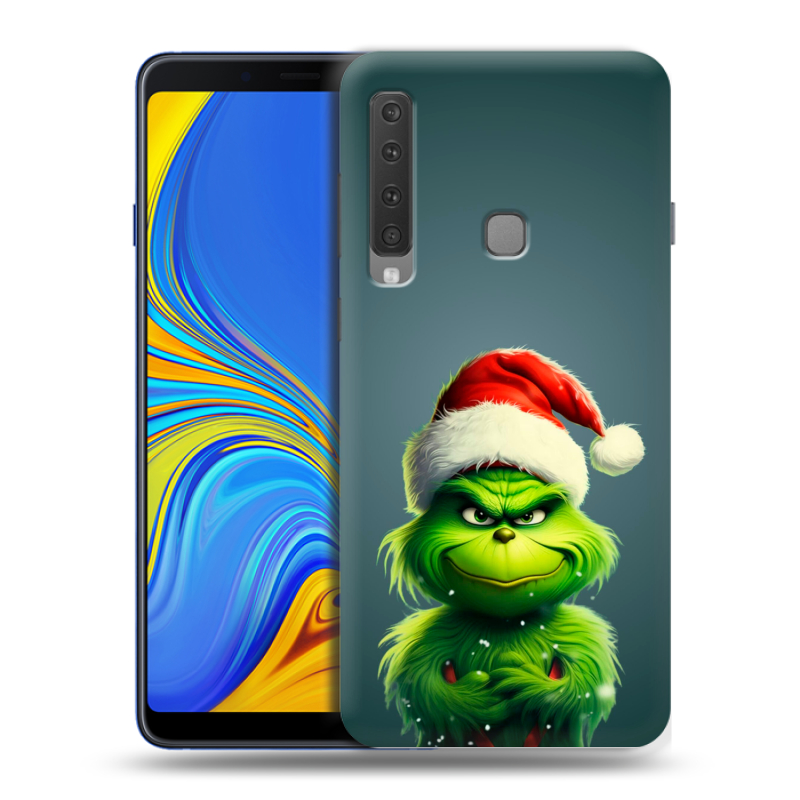 Пластиковый чехол на Samsung Galaxy A9 (2018) с принтом Новый год Пластиковый чехол на Samsung Galaxy A9 (2018) с принтом Новый год