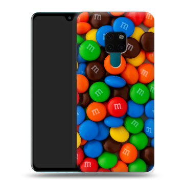 Силиконовый чехол на Huawei Mate 20 с принтом Конфеты Силиконовый чехол на Huawei Mate 20 с принтом Конфеты