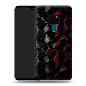 Силиконовый чехол на Huawei Mate 20 с принтом Абстракция Силиконовый чехол на Huawei Mate 20 с принтом Абстракция