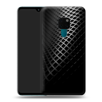 Силиконовый чехол на Huawei Mate 20 с принтом Текстура металла Силиконовый чехол на Huawei Mate 20 с принтом Текстура металла