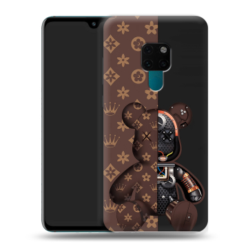 Силиконовый чехол на Huawei Mate 20 с принтом Луи робот