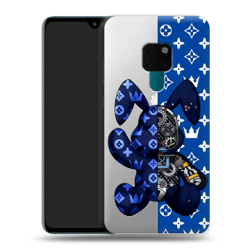Силиконовый чехол на Huawei Mate 20 с принтом Луи робот
