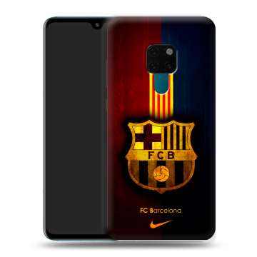 Силиконовый чехол на Huawei Mate 20 с принтом Барселона Barcelona