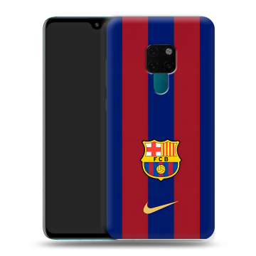 Силиконовый чехол на Huawei Mate 20 с принтом Барселона Barcelona