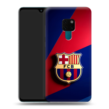 Силиконовый чехол на Huawei Mate 20 с принтом Барселона Barcelona