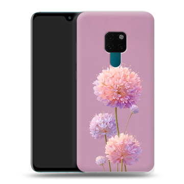 Силиконовый чехол на Huawei Mate 20 с принтом Цветы Силиконовый чехол на Huawei Mate 20 с принтом Цветы
