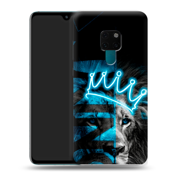 Силиконовый чехол на Huawei Mate 20 с принтом Король лев