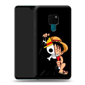 Силиконовый чехол на Huawei Mate 20 с принтом One Piece Ван Пис